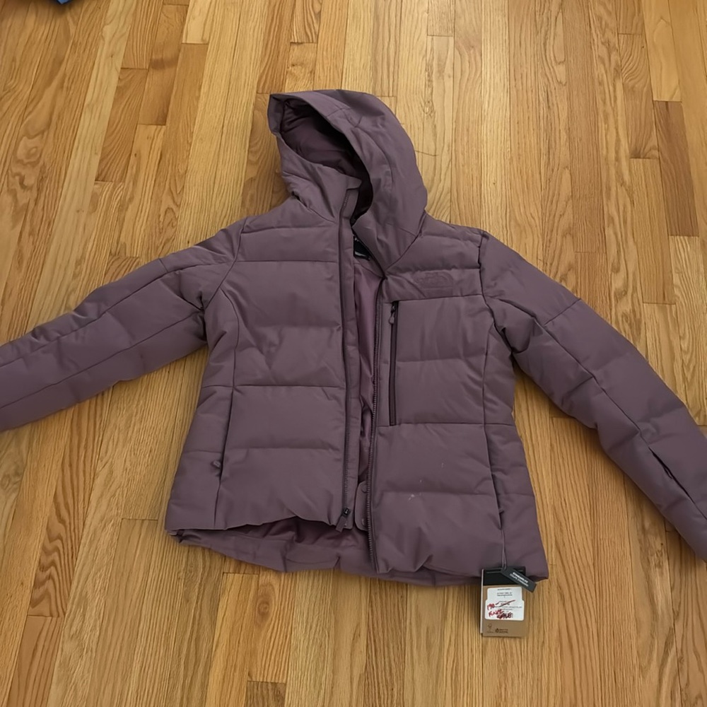 Purple North face jacket. NWT